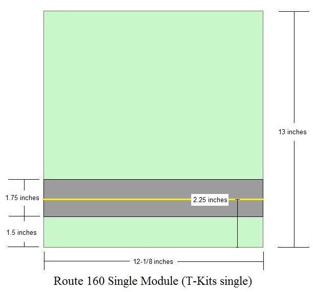 Route 160 Single Module Surface